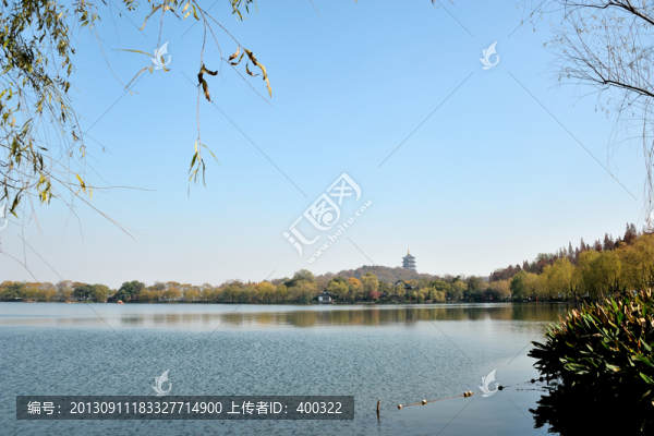 西湖,花港觀魚(yú),秋季,小南湖
