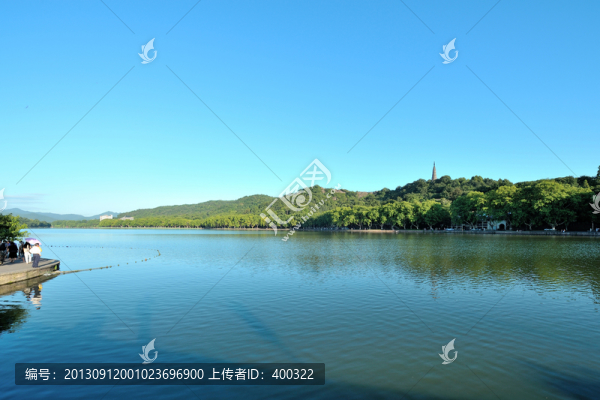 杭州,西湖,北山街,早晨