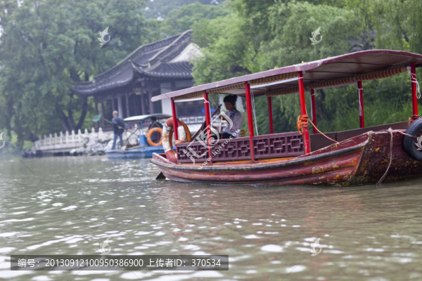 瘦西湖,游船