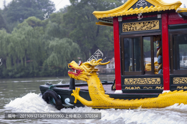 瘦西湖,游船