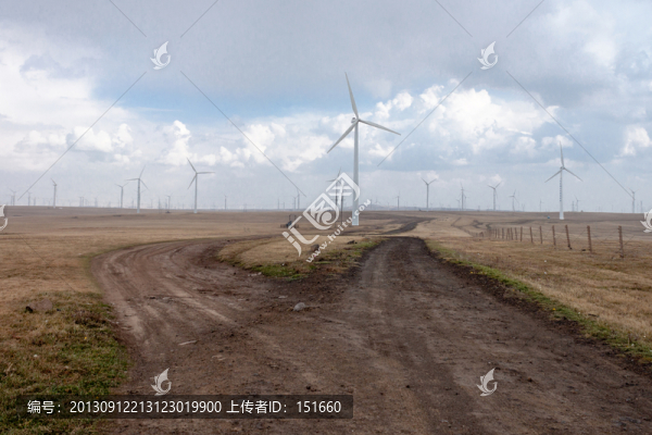 烏蘭察布草原風電場