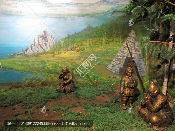 鄂溫克獵人,狩獵生活場(chǎng)景