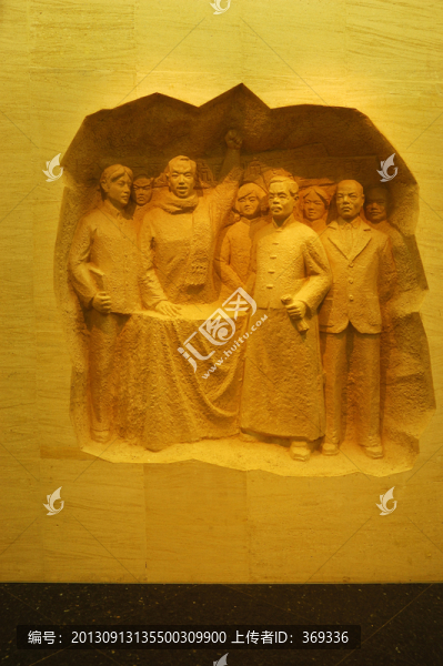 中國人民抗日紀念館中的雕塑