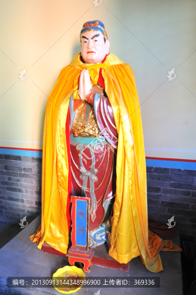 北京妙峰山龜將塑像