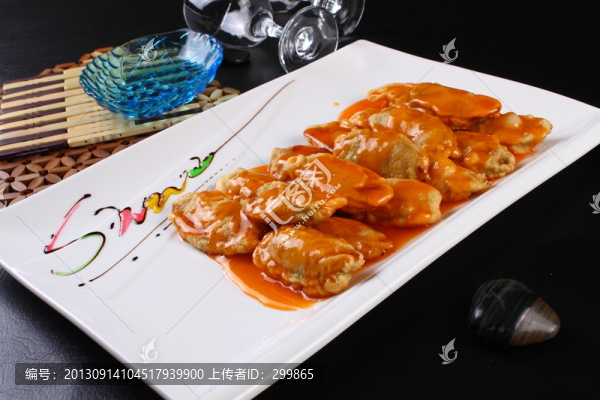 鮑汁茄盒