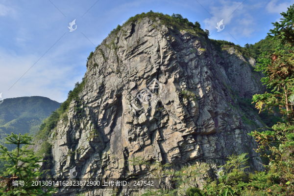 峭壁,山巖
