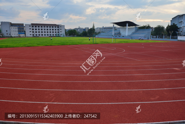 跑道,操場,跑步,塑膠跑道