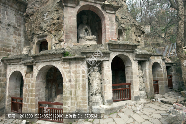 千佛崖,石窟,棲霞山,棲霞寺