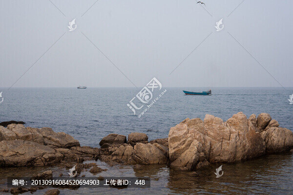 北戴河海濱礁石