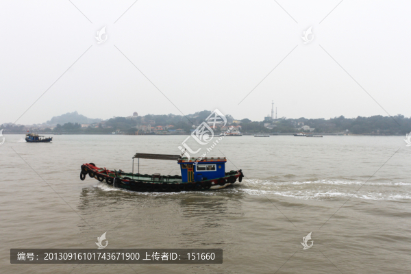 廈門鼓浪嶼海峽風(fēng)光