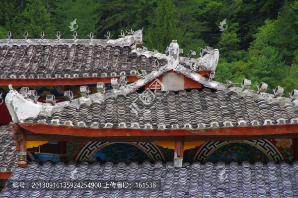 藏族建筑屋頂