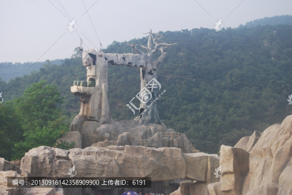 華夏城園景