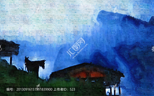 香格里拉景色