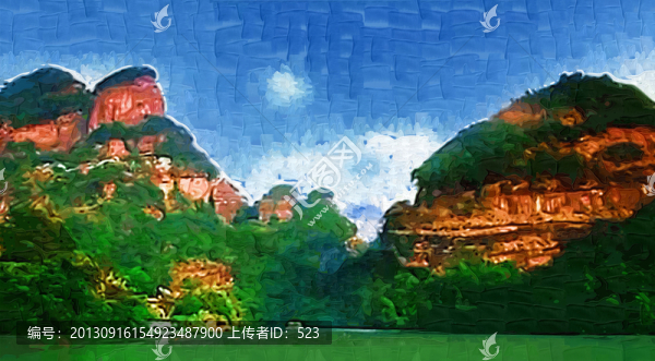 丹霞山風景