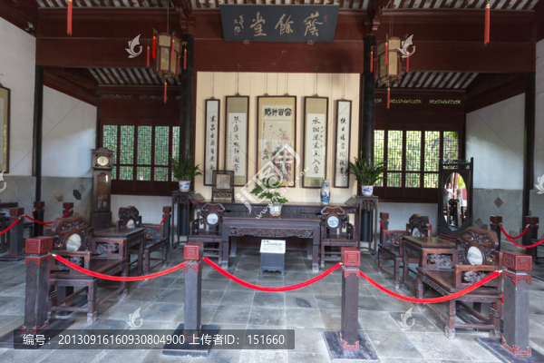 同里古鎮(zhèn)退思園客廳