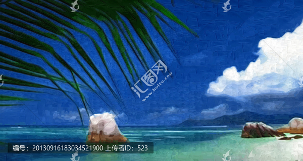 塞舌爾群島海景