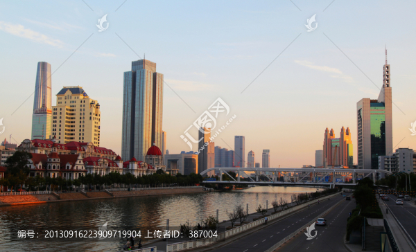 天津海河風(fēng)光