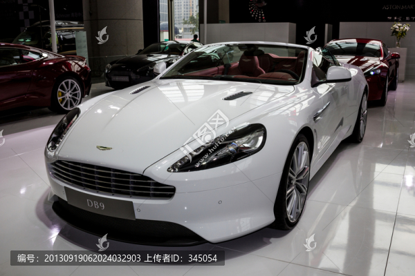 車展,白色跑車