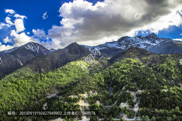 香格里拉白馬雪山