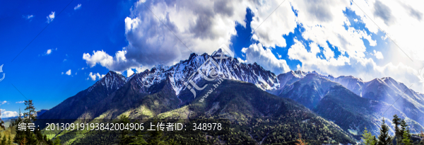 香格里拉白馬雪山
