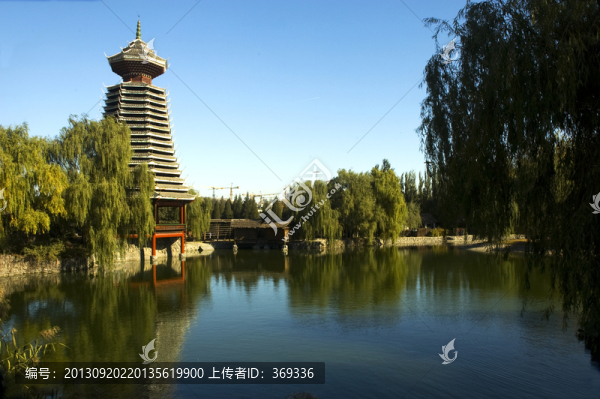 北京中華民族園侗族鼓樓