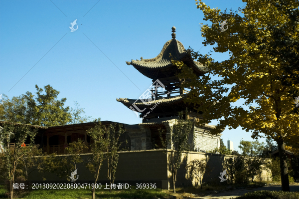 北京中華民族園中撒拉族景區(qū)