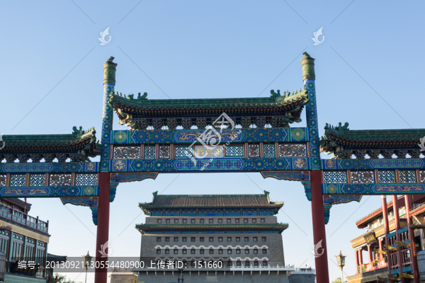 北京前門正陽門箭樓