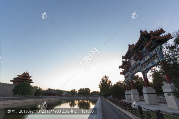 故宮護城河筒子河