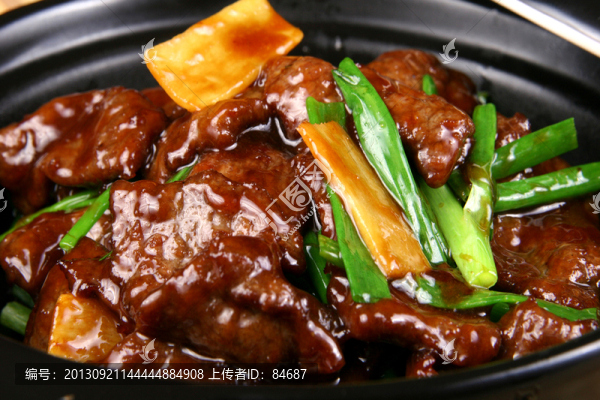 姜蔥牛肉煲