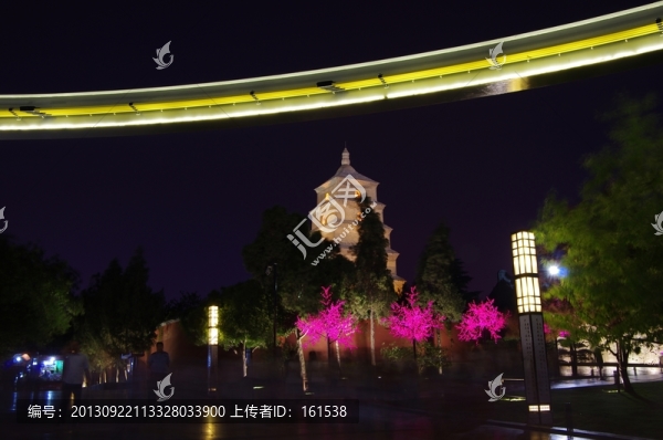 西安大雁塔夜景