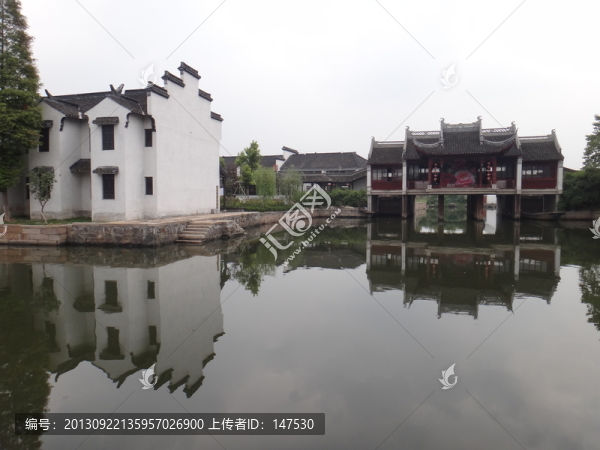 西塘,古戲臺