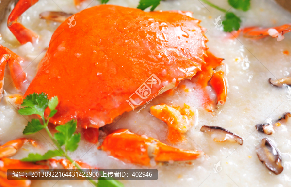 糕蟹粥