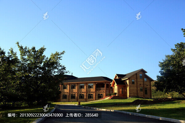 大青山的度假村