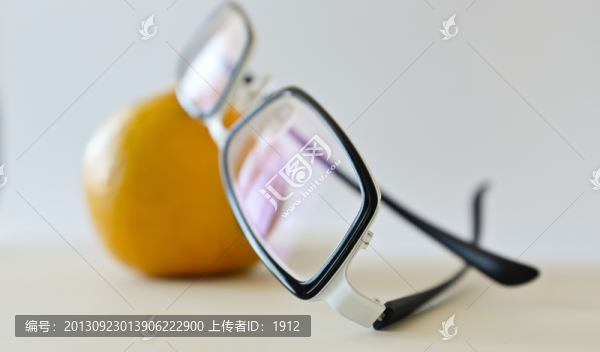 眼鏡,桔子