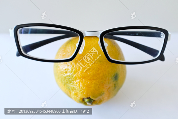 眼鏡,桔子