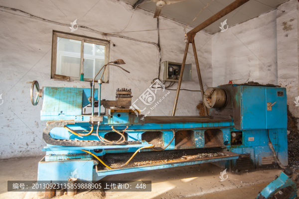 金屬加工廠,車床