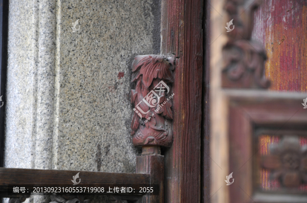 黃埔古村落,門廊