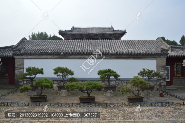 照壁盆景