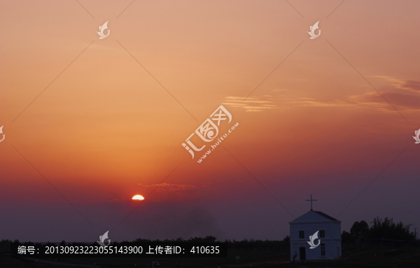 晚霞小教堂