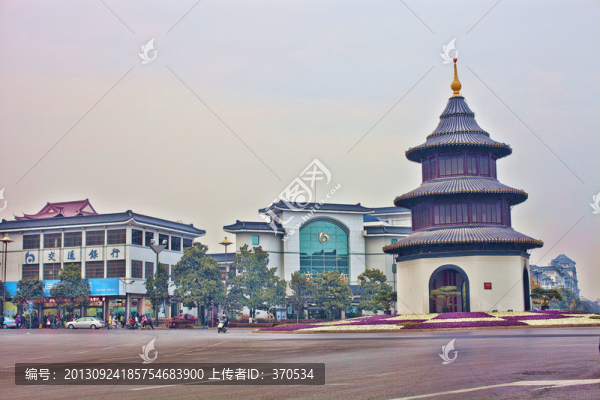 揚(yáng)州,文昌閣,古建筑,傳統(tǒng)建筑