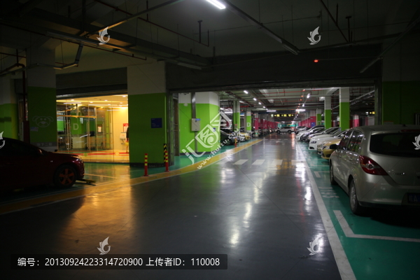 地下停車場