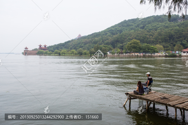 武漢東湖釣魚