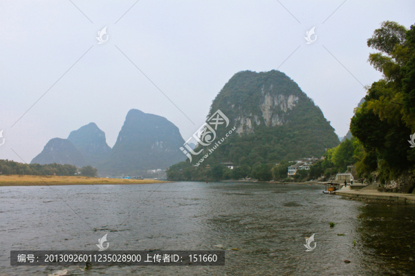 桂林山水漓江風光