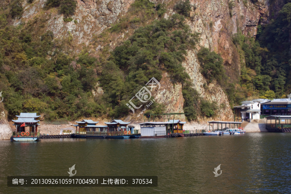 五泄風(fēng)景區(qū),游船,碼頭,水庫