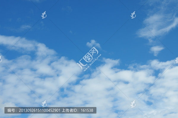 藍天白云