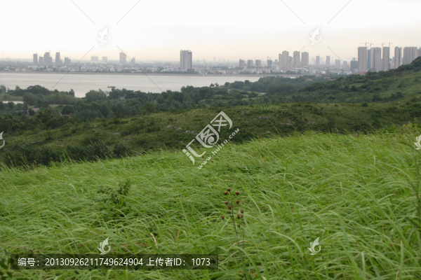 青山綠草湖泊城市,滁州
