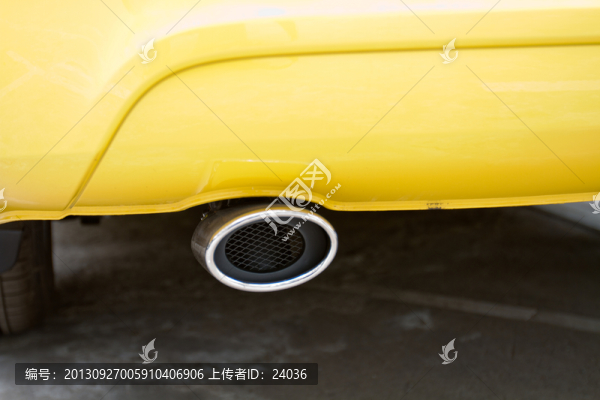 小汽車,排氣筒