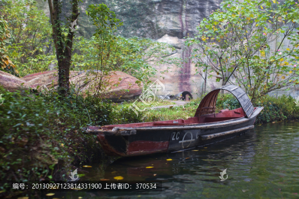 紹興東湖,烏篷船