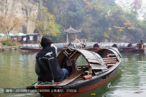 紹興東湖,烏篷船