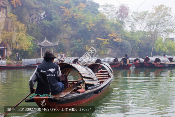 紹興東湖,烏篷船